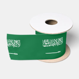 Flagge Saudi-Arabiens Satinband