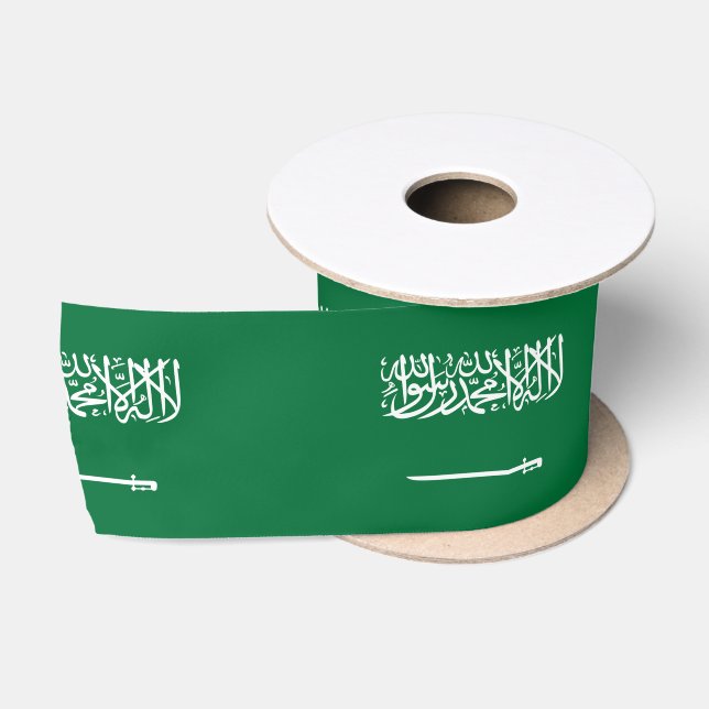 Flagge Saudi-Arabiens Satinband (Spule)