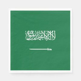 Flagge Saudi-Arabiens Serviette