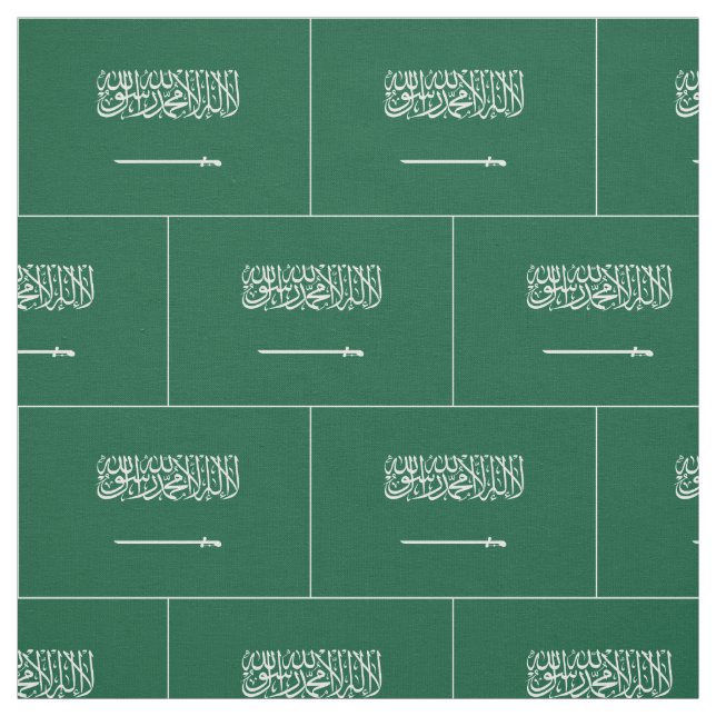 Flagge Saudi-Arabiens Stoff (Muster)