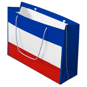 Flagge Schleswig-Holstein Große Geschenktasche Geschenktüte