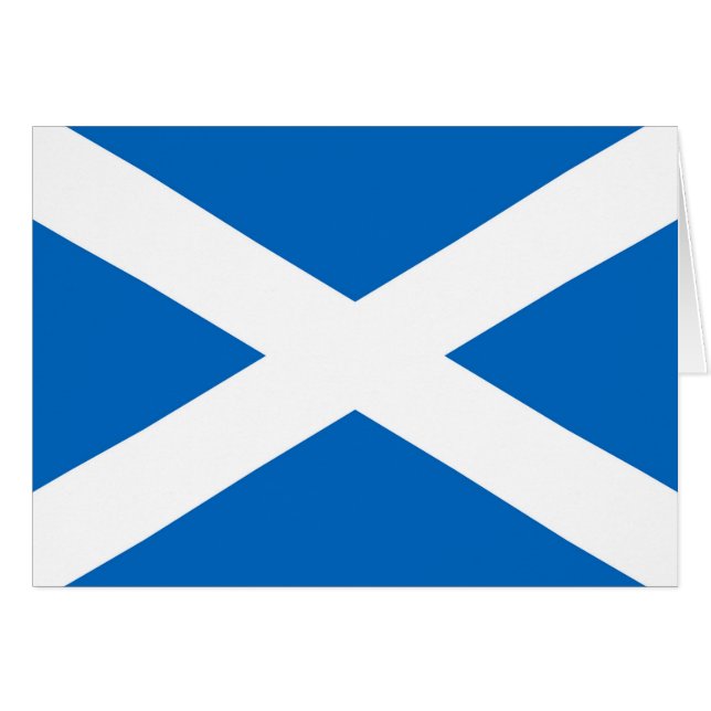 Flagge Schottland (Vorderseite (Horizontal))