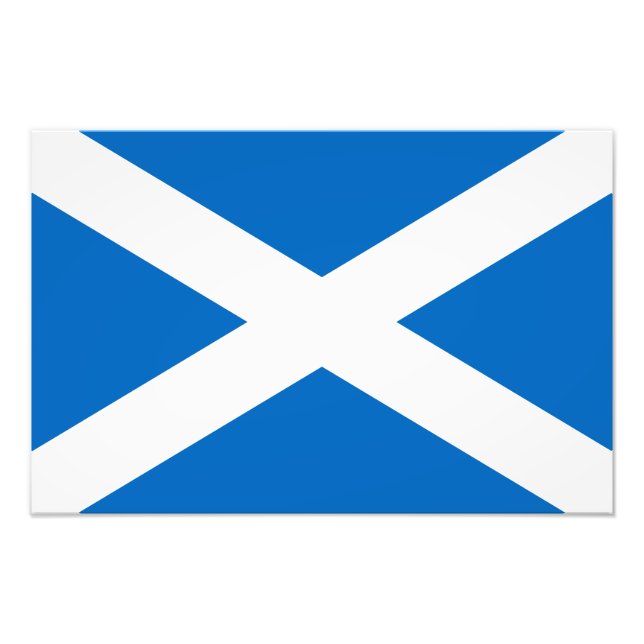 Flagge Schottland Fotodruck (Vorne)