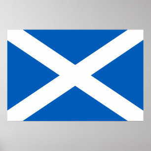 Flagge Schottland Poster