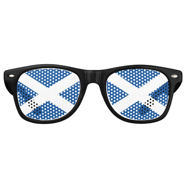 Flagge Schottland Sonnenbrille (Vorderseite)