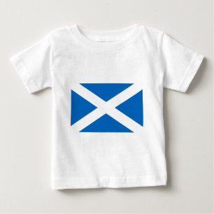 Flagge Schottlands - Bratach na h-Alba Baby T-shirt