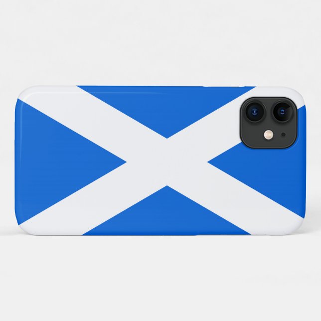 Flagge Schottlands Case-Mate iPhone Hülle (Rückseite (Horizontal))