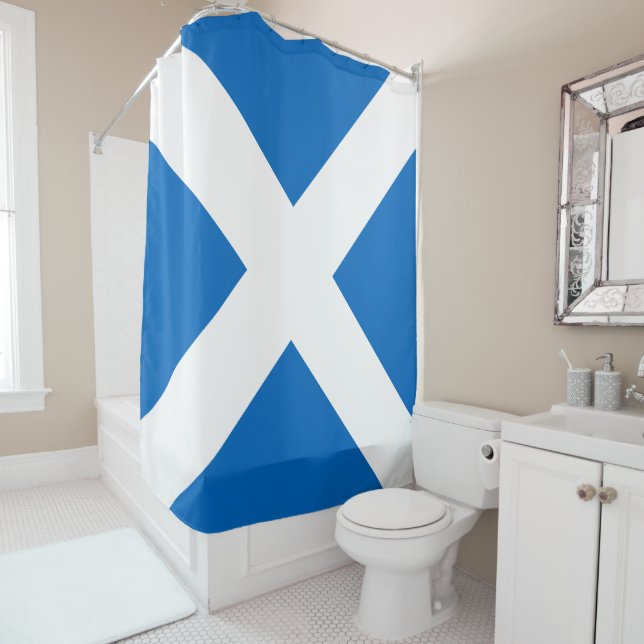 Flagge Schottlands Duschvorhang (Beispiel)