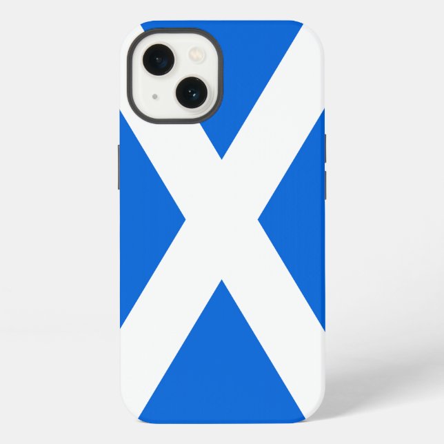 Flagge Schottlands iPhone Hülle (Rückseite)