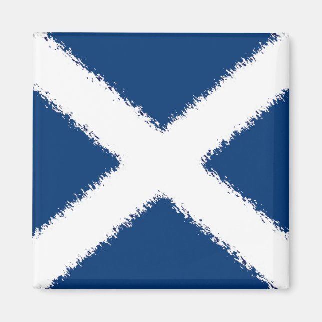 Flagge Schottlands Magnet (Vorne)