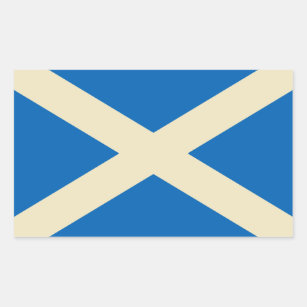 Flagge Schottlands Rechteckiger Aufkleber