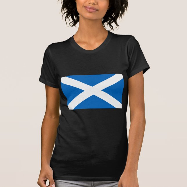 Flagge Schottlands T-Shirt (Vorderseite)