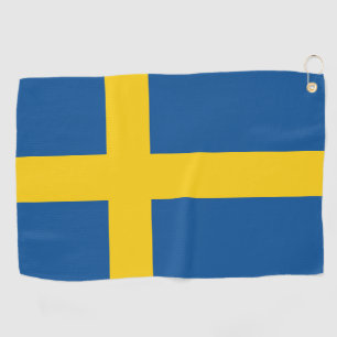 Flagge Schwedens Golfhandtuch