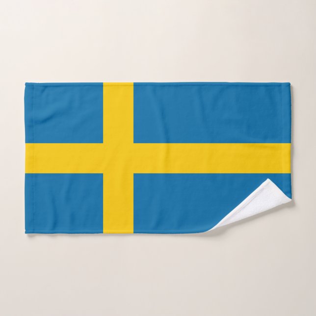 Flagge Schwedens Handtuch (Handtuch)
