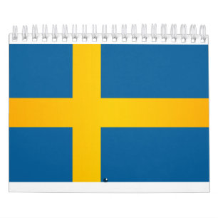 Flagge Schwedens Kalender