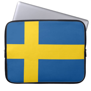 Flagge Schwedens Laptopschutzhülle