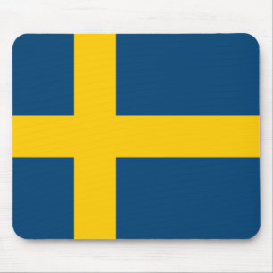 Flagge Schwedens Mousepad