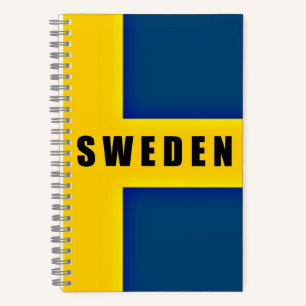Flagge Schwedens Notizbuch