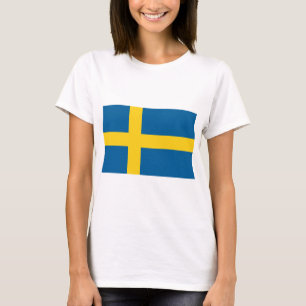Flagge Schwedens T-Shirt