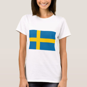 Flagge Schwedens T-Shirt