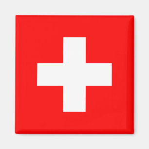 Flagge Schweiz (Schweiz) Magnet