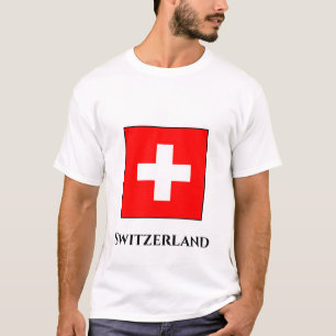 Flagge Schweiz (Schweiz) T-Shirt