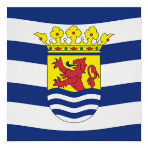 Flagge Seelands Poster
