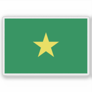 Flagge Senegals (1958-1959) Aufkleber