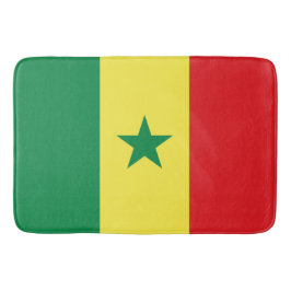 Flagge Senegals Badematte