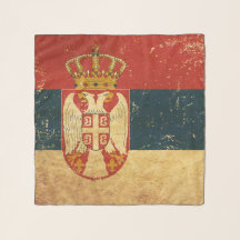 Flagge Serbien