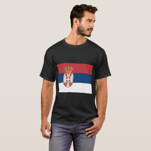Flagge Serbien T-Shirt