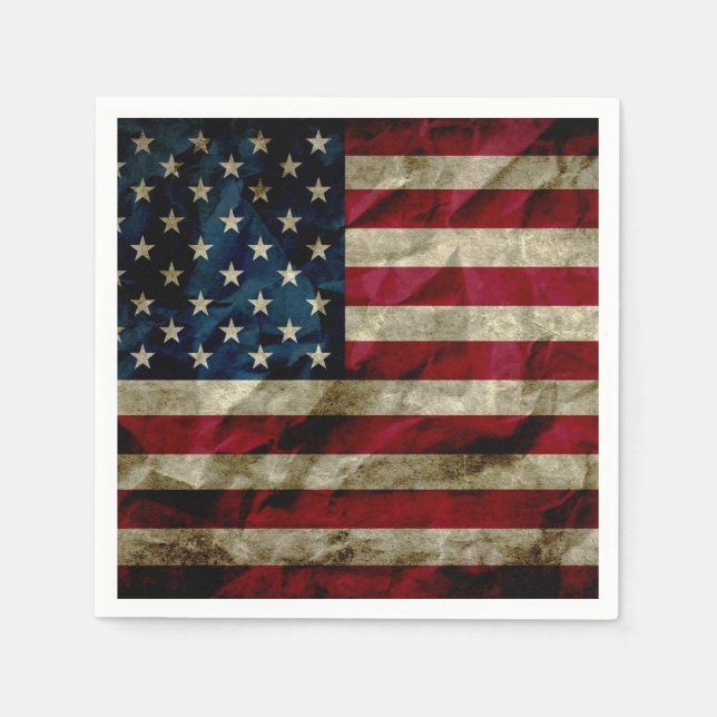 Flagge Serviette (Vorderseite)