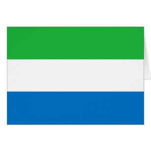 Flagge Sierra Leones