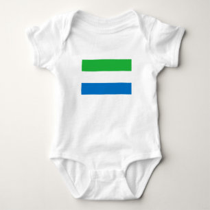 Flagge Sierra Leones Baby Strampler