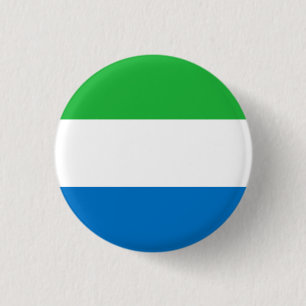 Flagge Sierra Leones Button