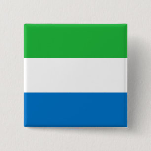 Flagge Sierra Leones Button