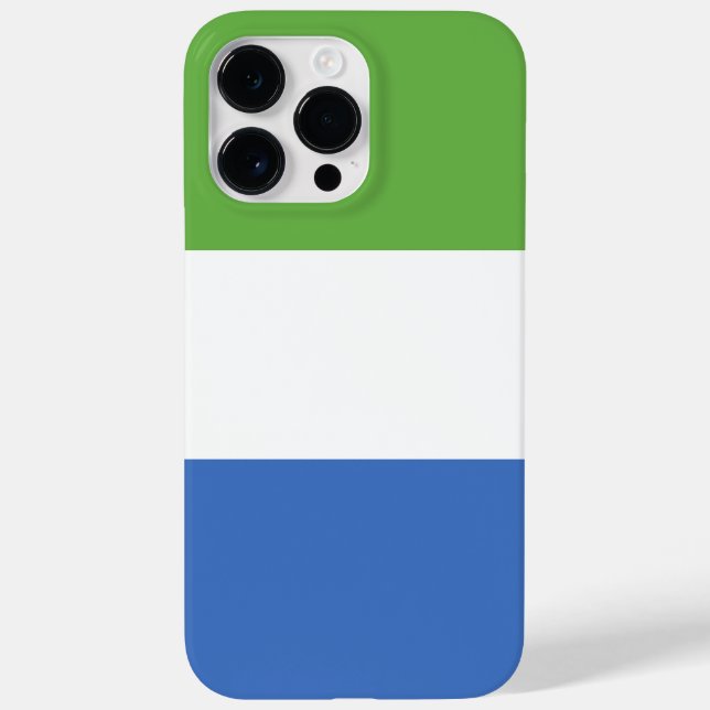 Flagge Sierra Leones Case-Mate iPhone Hülle (Rückseite)