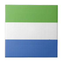 Flagge Sierra Leones