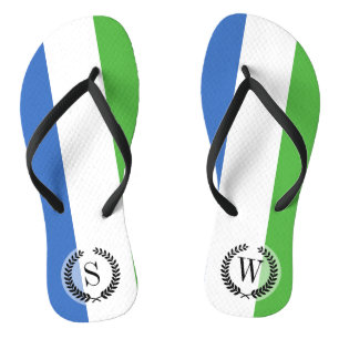 Flagge Sierra Leones Flip Flops