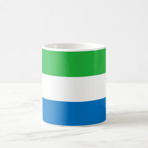 Flagge Sierra Leones Kaffeetasse
