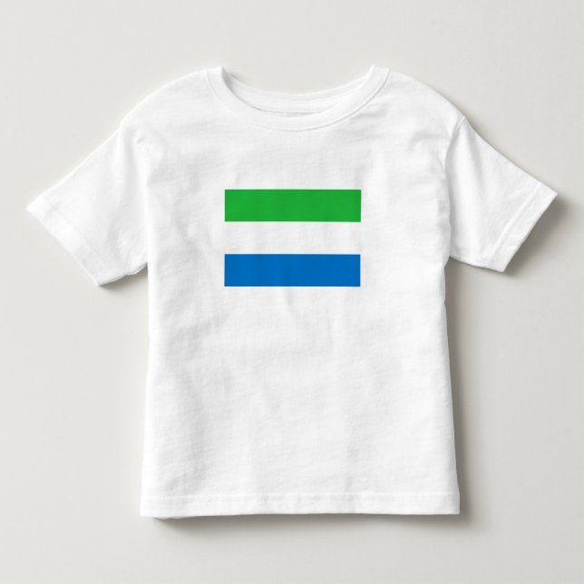 Flagge Sierra Leones Kleinkind T-shirt (Vorderseite)