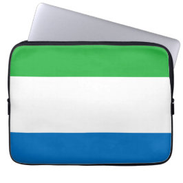 Flagge Sierra Leones Laptopschutzhülle