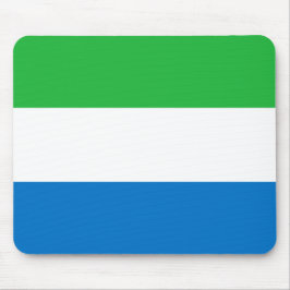 Flagge Sierra Leones Mousepad