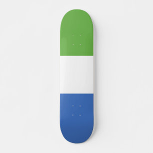 Flagge Sierra Leones Skateboard