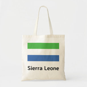 Flagge Sierra Leones Tragetasche