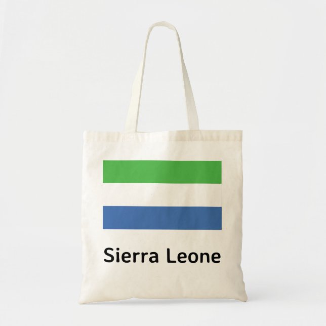 Flagge Sierra Leones Tragetasche (Vorne)
