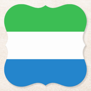 Flagge Sierra Leones Untersetzer