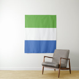 Flagge Sierra Leones Wandteppich