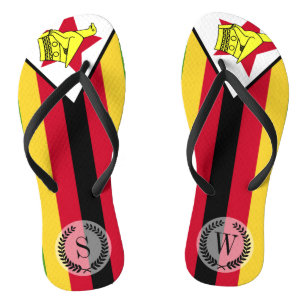 Flagge Simbabwes Flip Flops