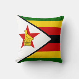 Flagge Simbabwes Kissen